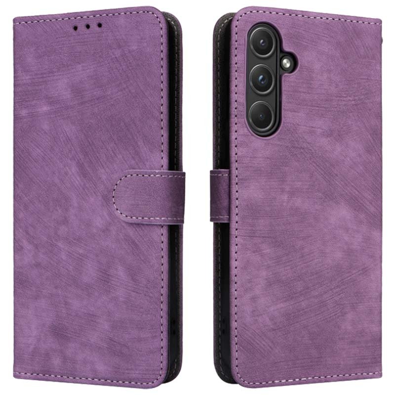 Funda Samsung Galaxy A55 5G Modelo 360º Protection Tipo libro Púrpura