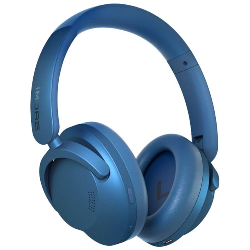 ✓ Auriculares Cascos con Micrófono y Control Volumen para iPhone, azul