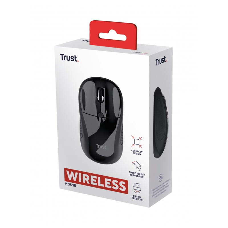 Trust 24658 USB A 1600 DPI Noir - Souris sans fil - Ítem4