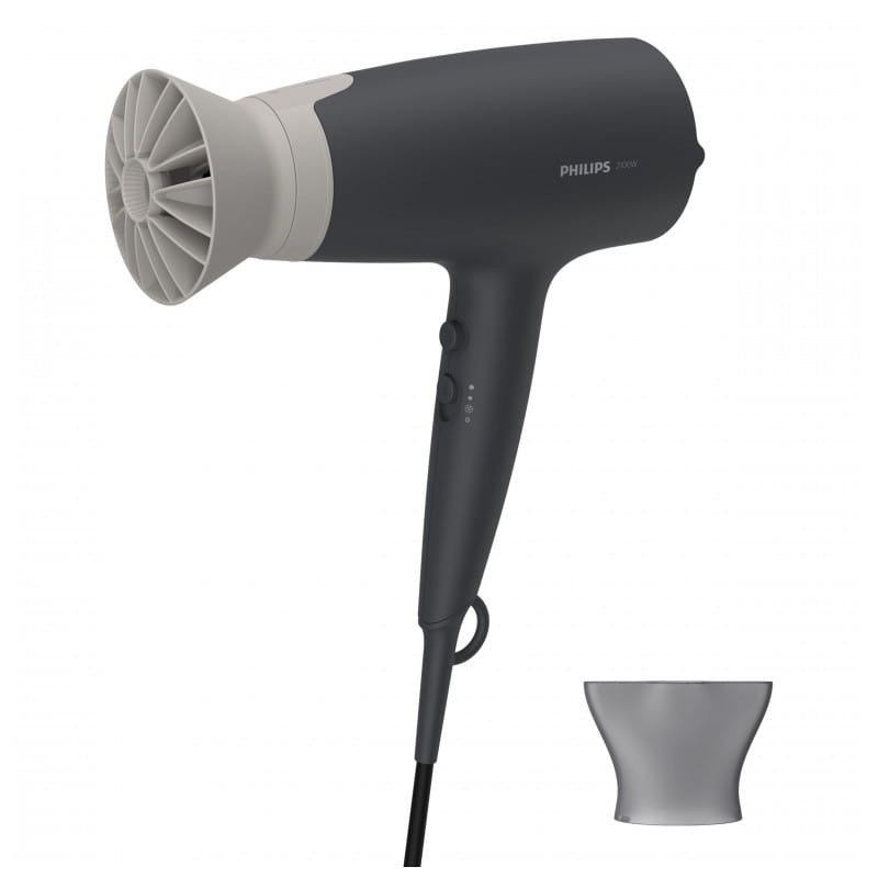 Secador de cabelo Philips série 3000 BHD351/10 2100W Cinzento - Item