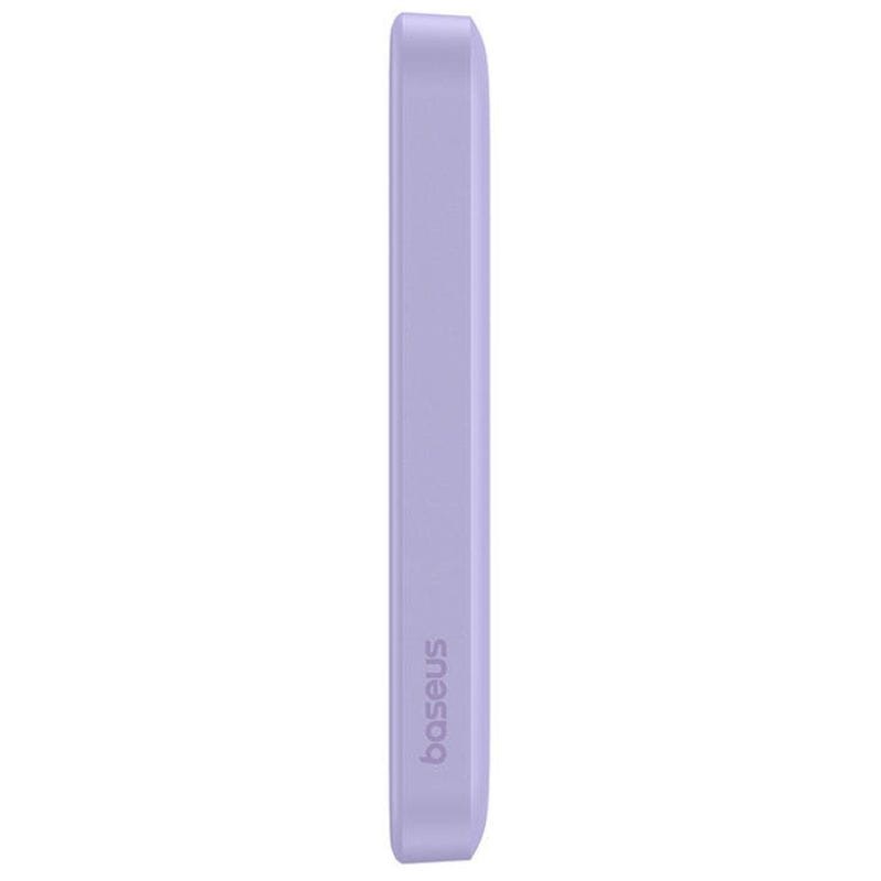 Power Bank Mini 5000mAh Baseus compatible con MagSafe Morado - Carga rápida 20W y Cable tipo C incluido - Ítem1