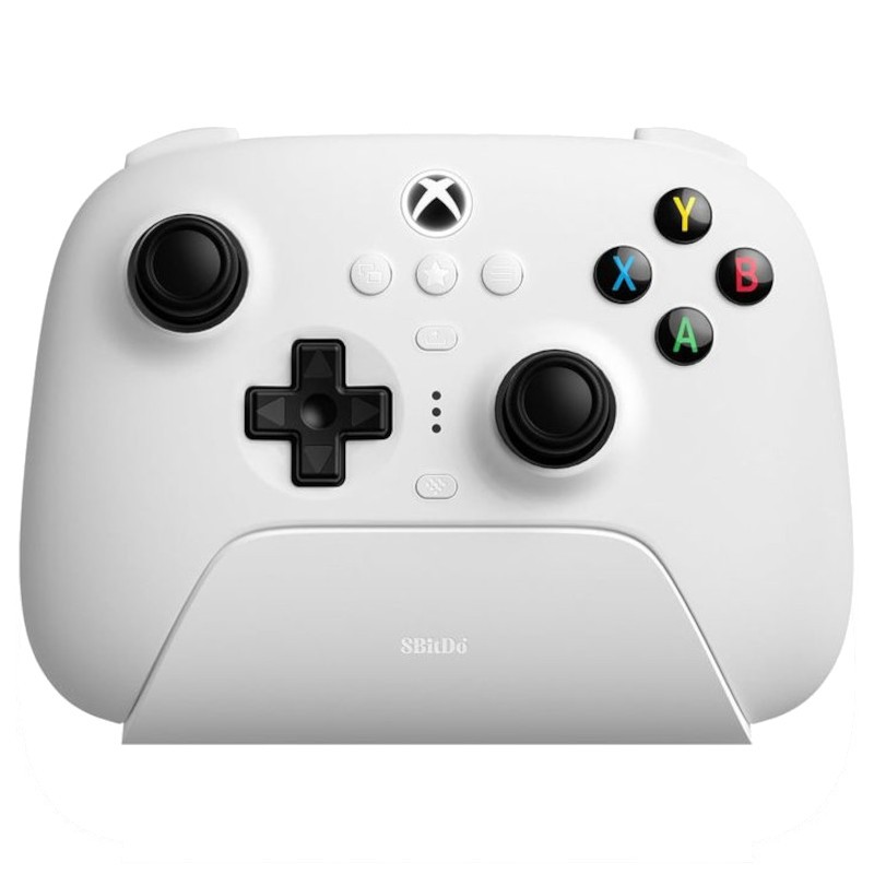 Gamepad 8BitDo Ultimate 3 Bluetooth/2.4G/Cable con adaptador + base de carga Blanco - Mando Para Xbox/Smartphone/PC - Ítem