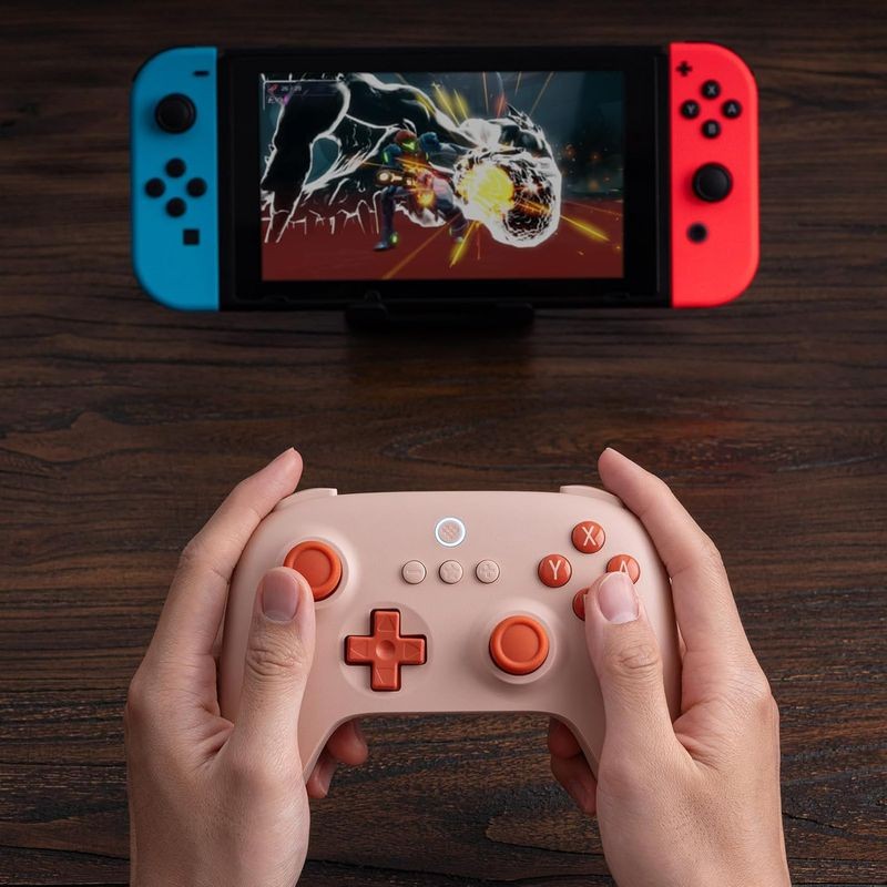 Gamepad 8BitDo Ultimate C Bluetooth Naranja - Mando Pro Compatible con Nintendo Switch - Ítem6