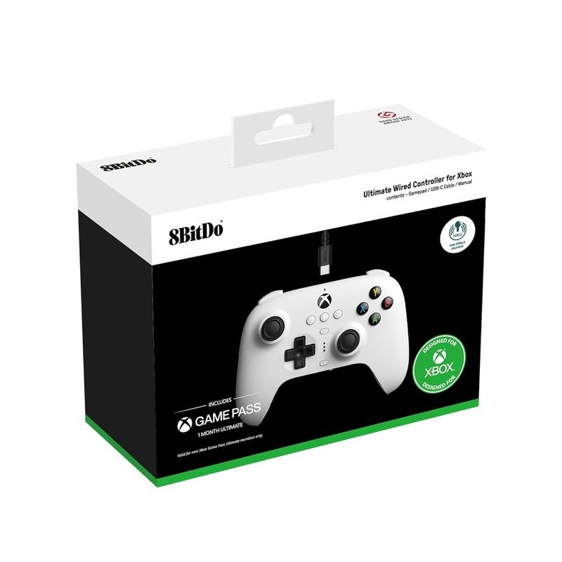 Gamepad 8BitDo Ultimate Wired Branco - Controlador compatível com Xbox e PC - Item2