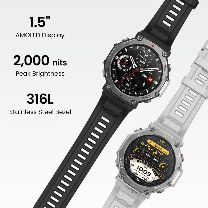 Amazfit T-Rex 3 Gris - Reloj Inteligente - Ítem4