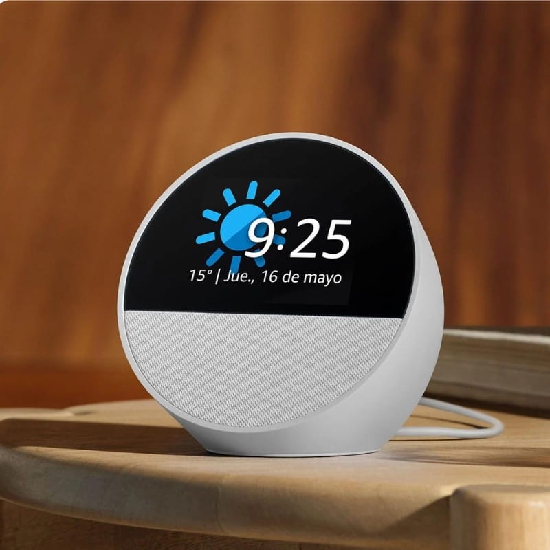 Amazon Echo Spot (2024) Branco - Assistente Smart Home - Item1