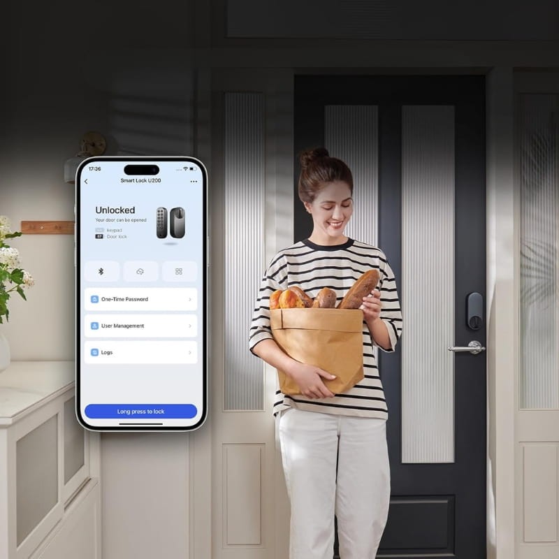 Aqara Smart Lock U200 Prata - Fechadura inteligente - Item5