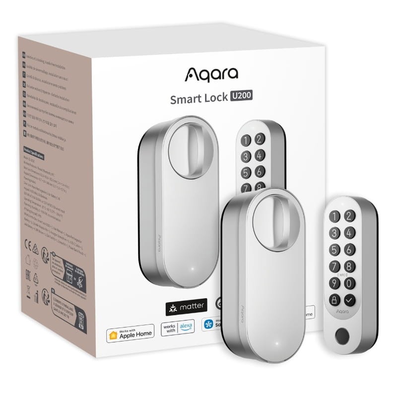 Aqara Smart Lock U200 Prata - Fechadura inteligente - Item6