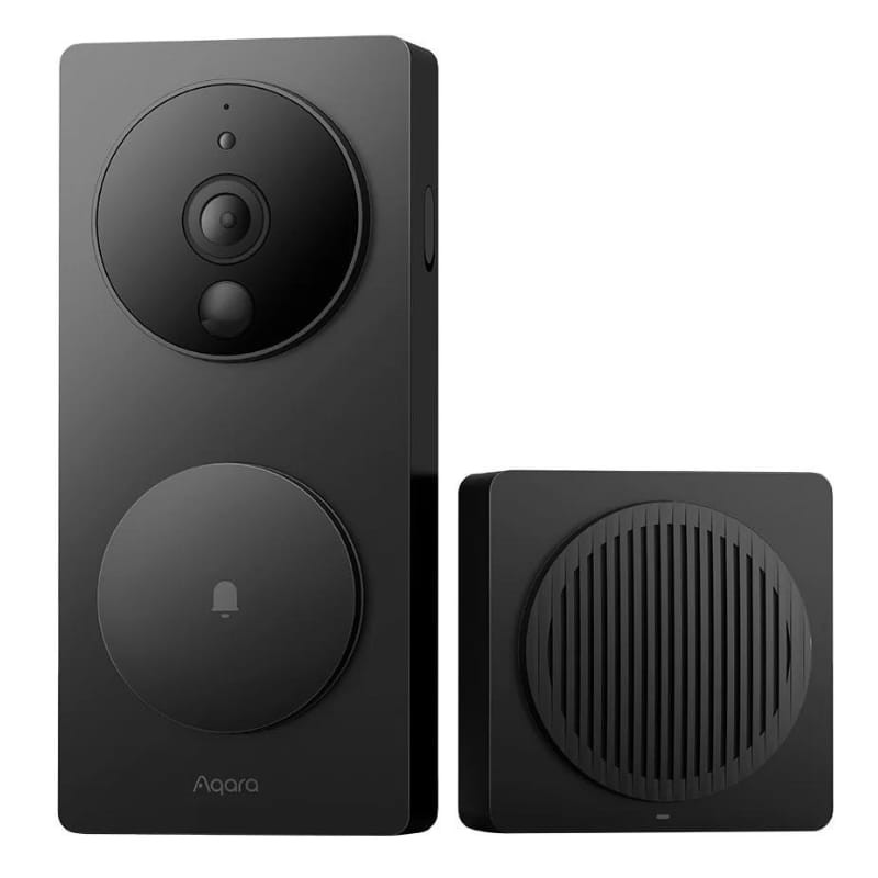 Aqara Smart Video Doorbell G4 Negro - Videoportero Inalámbrico - Ítem