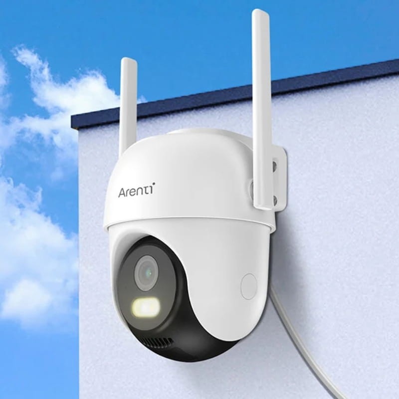 Arenti OP1 4MP UHD IP65 WiFi Blanco - Cámara de Seguridad Exterior - Ítem1