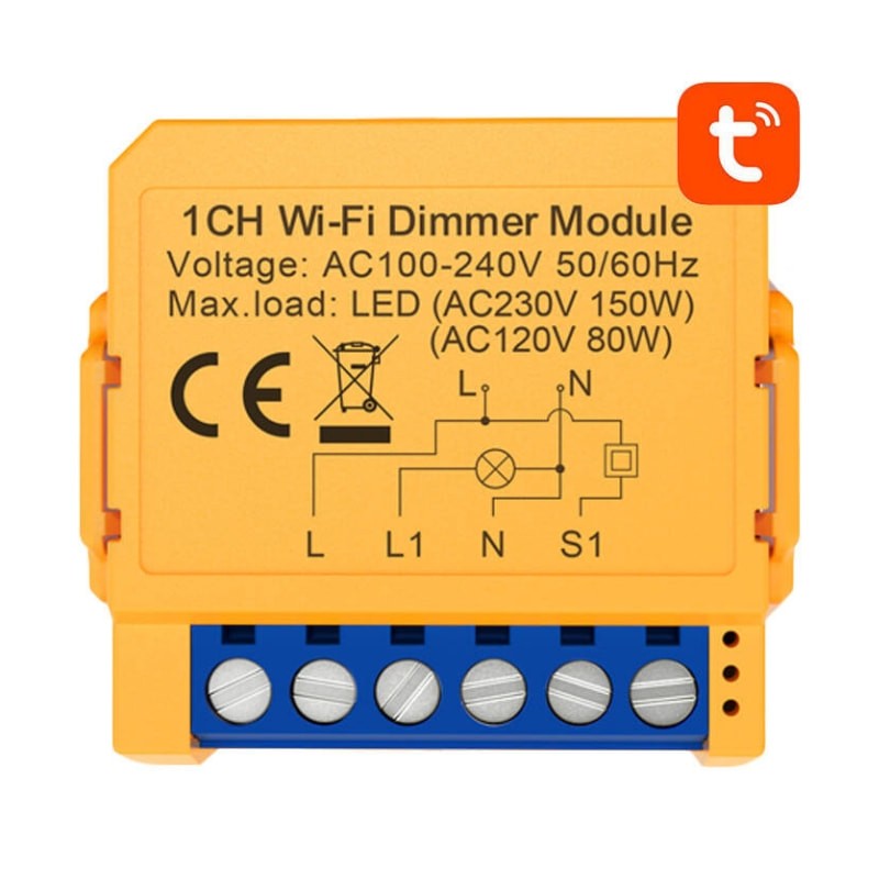 Avatto DMS16-2 Naranja - Switch Inteligente WiFi - Ítem