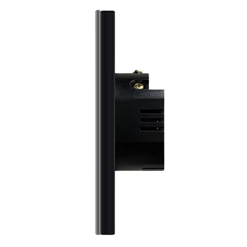 Avatto LZTS02-EU-B2 2 Botones ZigBee Negro - Interruptor Táctil Inteligente - Ítem1