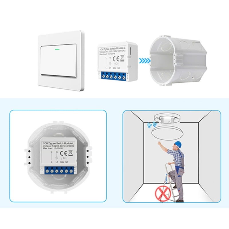 Avatto LZWSM16-W1 Blanco - Switch Inteligente ZigBee - Ítem3