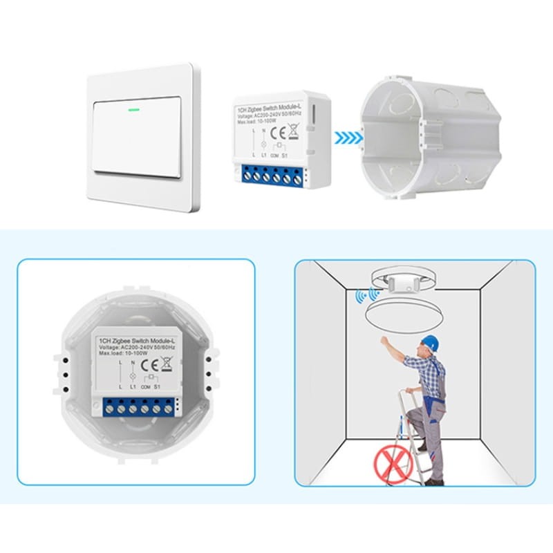 Avatto LZWSM16-W2 Blanco - Switch Inteligente ZigBee - Ítem3