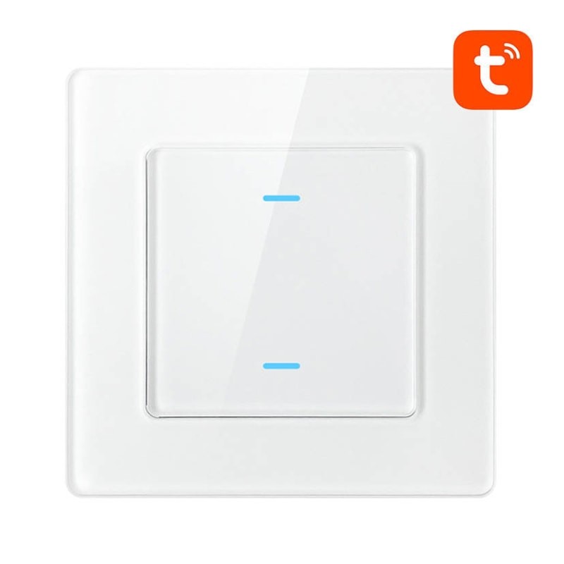 Avatto N-TS10-W2 2 Botões WiFi Branco - Interruptor Táctil Inteligente - Item