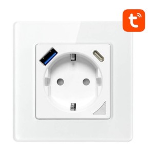 Avatto N-WOT10-USB-W WiFi Blanco - Enchufe Inteligente