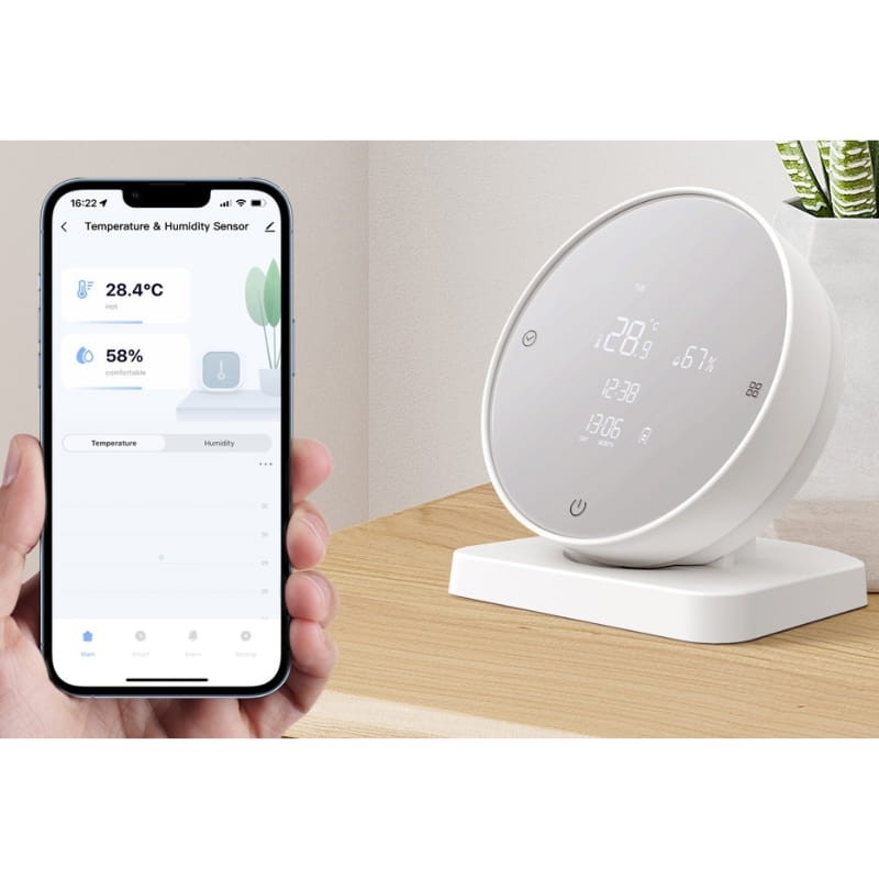 Avatto WHS20 WiFi Blanco - Sensor de Temperatura y Humedad - Ítem3