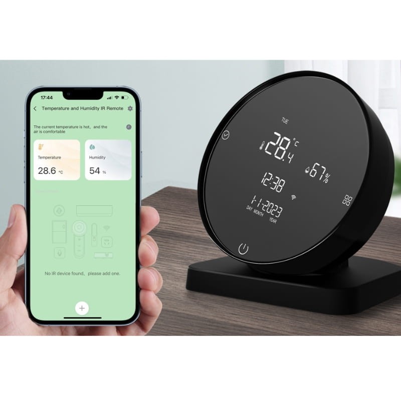 Avatto WHS20S WiFi Negro - Sensor de Temperatura y Humedad IR - Ítem3