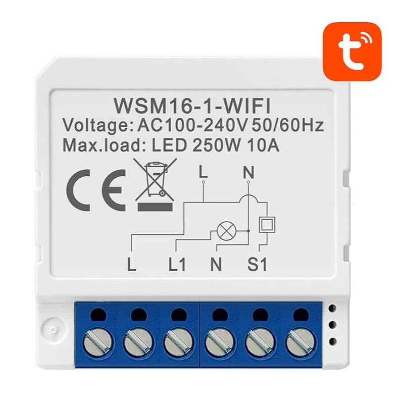 Avatto WSM16-W1 Blanco - Switch Inteligente WiFi - Ítem