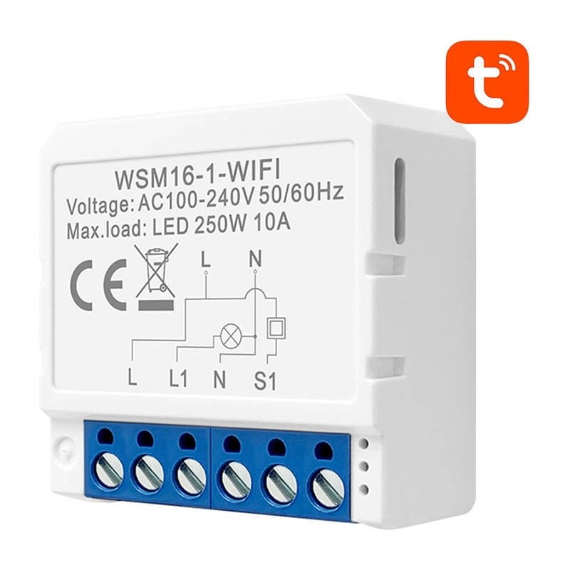 Avatto WSM16-W1 Blanco - Switch Inteligente WiFi - Ítem1