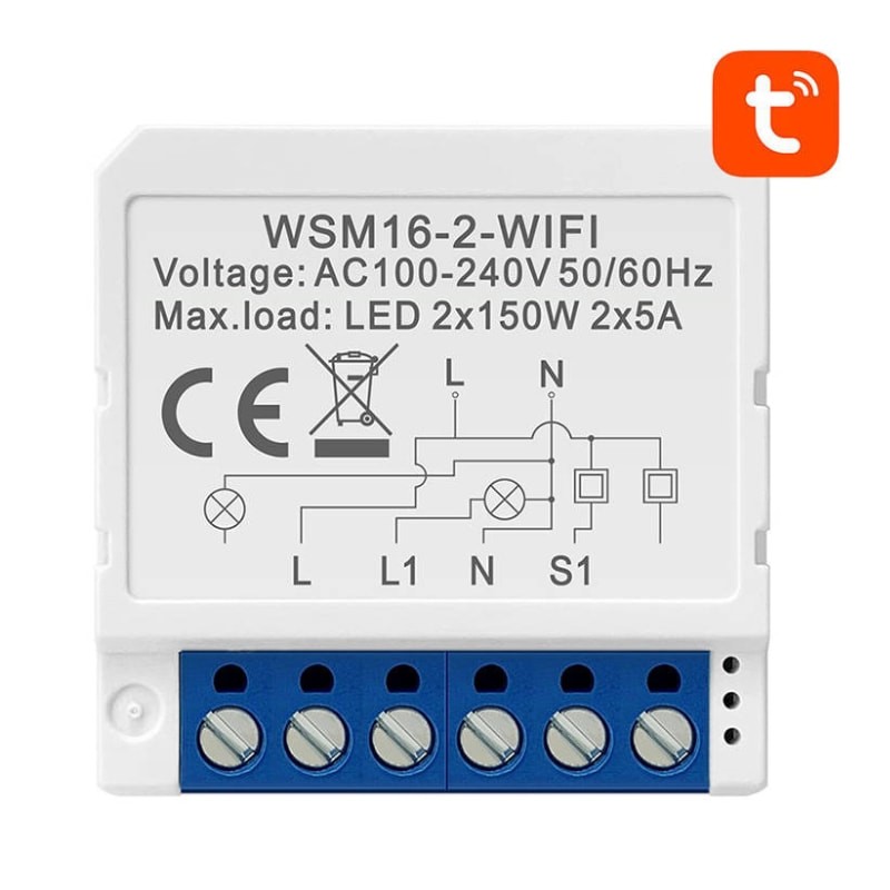 Avatto WSM16-W2 Blanco - Switch Inteligente WiFi - Ítem