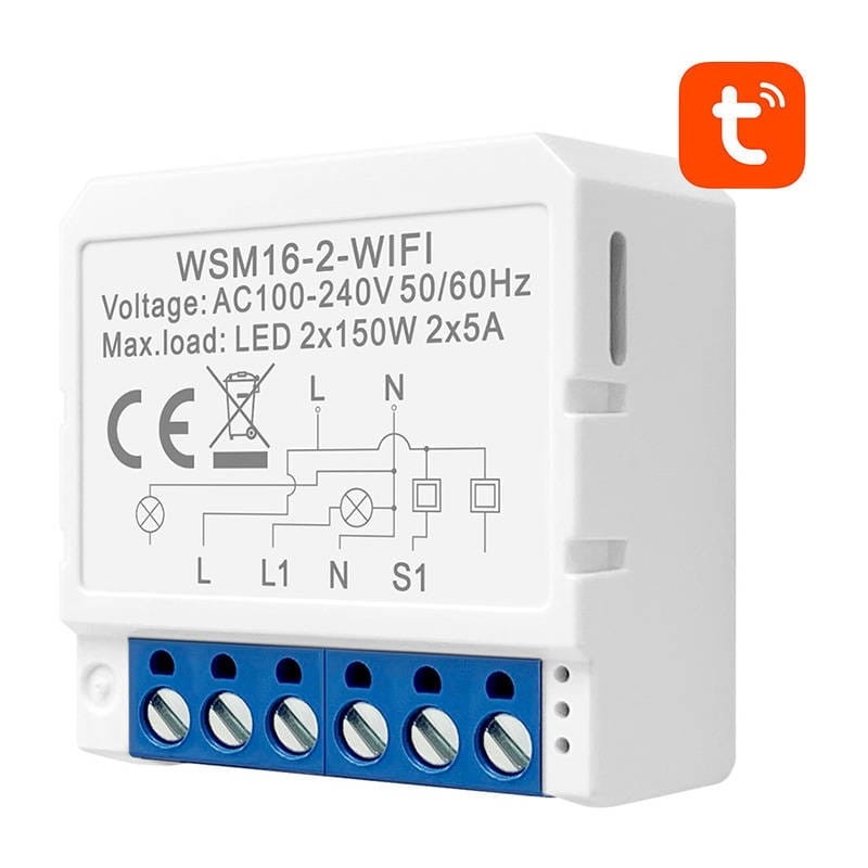 Avatto WSM16-W2 Blanco - Switch Inteligente WiFi - Ítem1