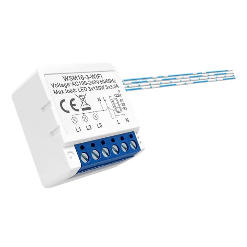 Avatto WSM16-W3 Blanco - Switch Inteligente WiFi - Ítem1