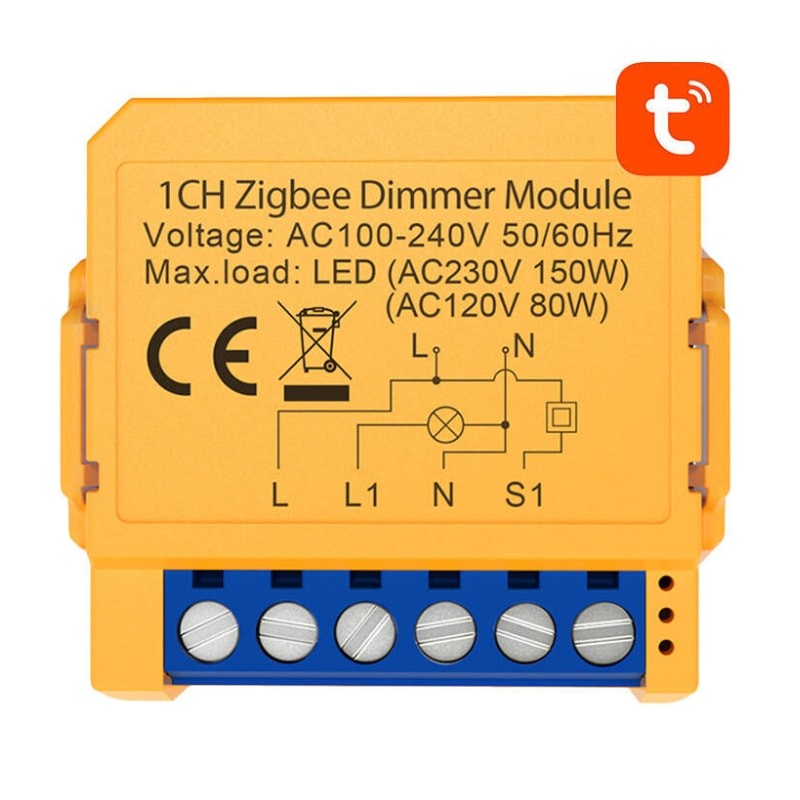 Avatto ZDMS16-2 Naranja - Switch Inteligente ZigBee - Ítem