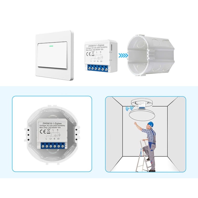 Avatto ZWSM16-W3 Blanco - Switch Inteligente ZigBee - Ítem4