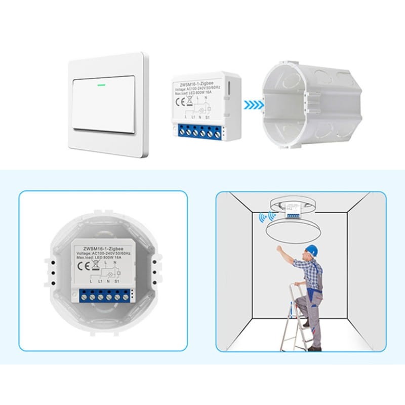 Avatto ZWSM16-W4 Blanco - Switch Inteligente ZigBee - Ítem2