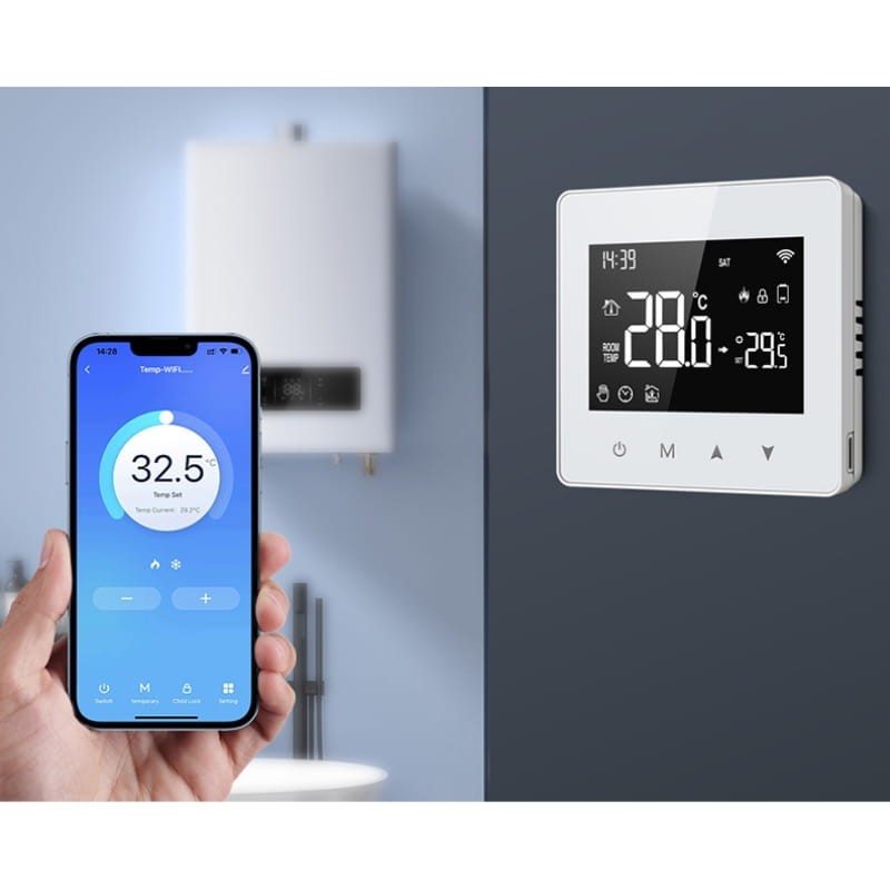 Avatto WT198 WiFi Blanc - Thermostat intelligent - Ítem4