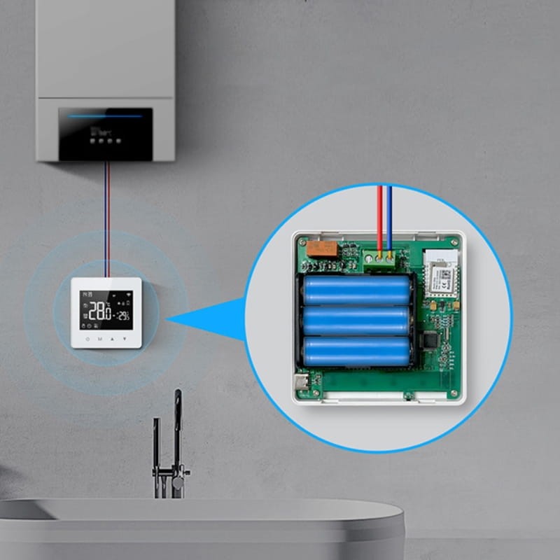 Avatto ZWT198 ZigBee Blanco - Termostato Inteligente - Ítem5