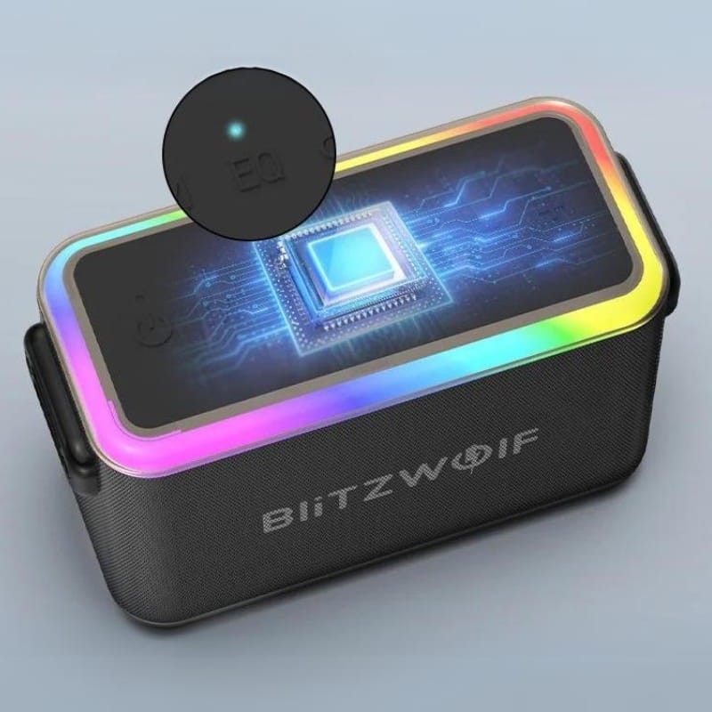 BlitzWolf BW-WA6 RGB 80W Preto - Altifalante Bluetooth - Item1