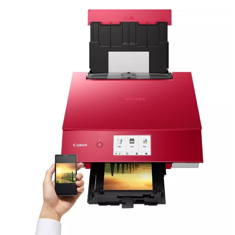 Canon PIXMA TS8352a Tinta a Cores WiFI Vermelho - Impressora de Jato de Tinta - Item3