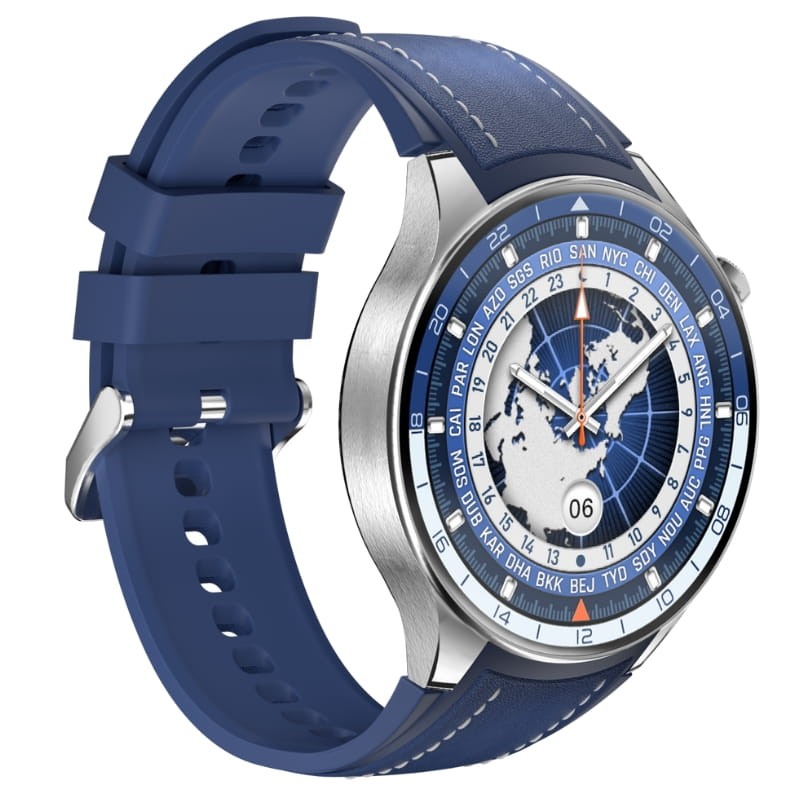 DT NO.1 HD Watch X Azul con Correa de Cuero - Reloj Inteligente - Ítem3