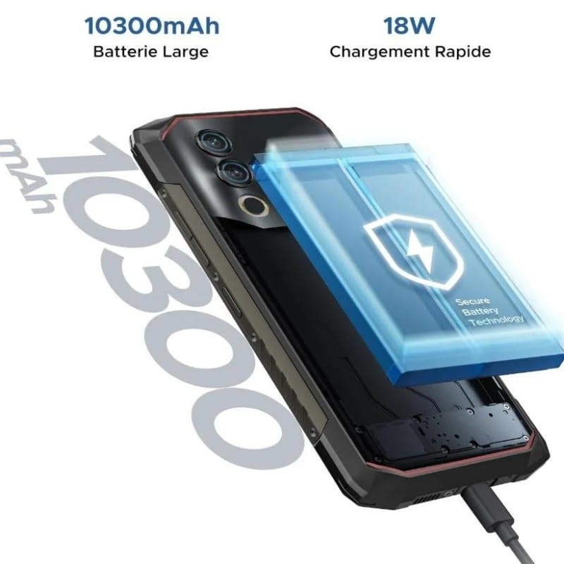 Doogee Blade 10 Power 6Go/256Go Argent - Téléphone mobile durci - Ítem4