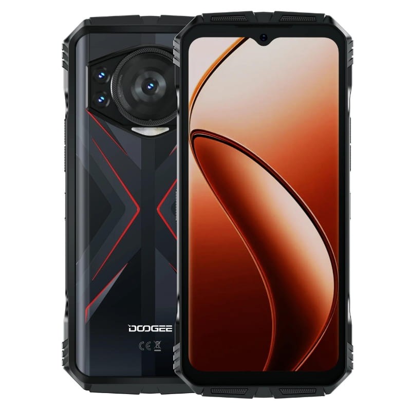 Doogee S118 8GB/512GB Vermelho - Telemóvel robusto - Item