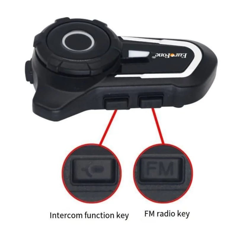 EuroFone S2 Mesh 3 drivers conversação simultânea Azul - Intercomunicador para moto - Item2