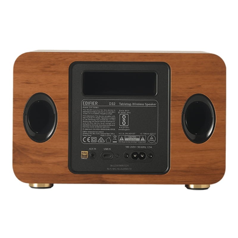 Edifier D32 60W Marron - Enceinte Bluetooth - Ítem4