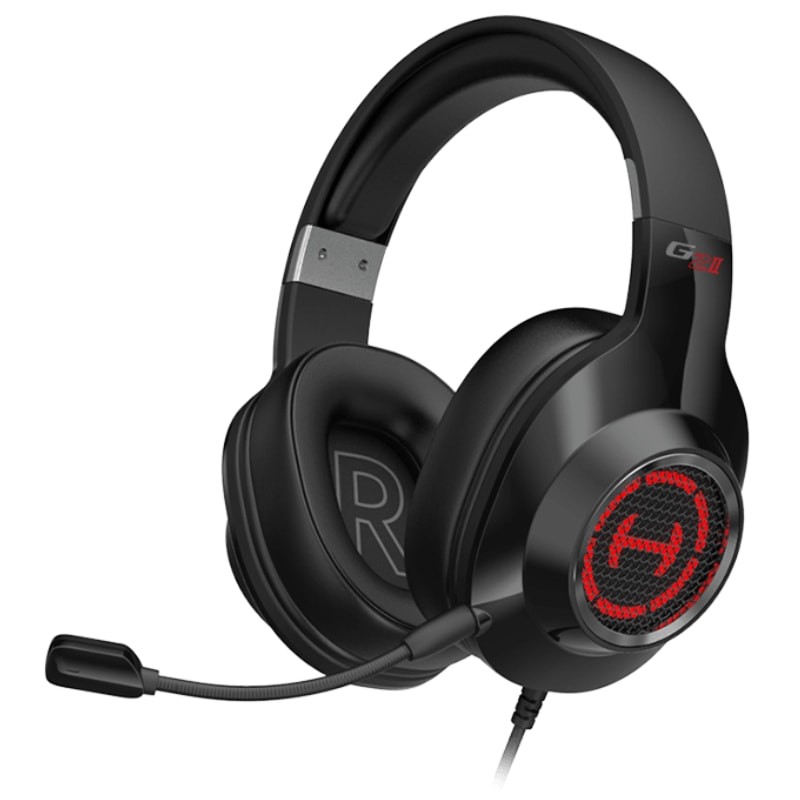 Edifier G2 II RGB Preto/Vermelho - Auscultadores para jogos - Item