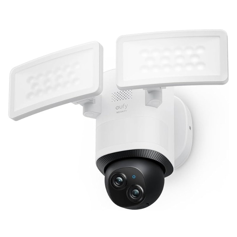 Eufy Security Floodlight Camera E340 3K IP65 WiFi Branco - Câmara de Segurança para Exterior - Item