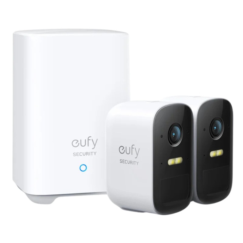 Eufy Security S210 (eufyCam 2C) FHD IP67 WiFi Blanco - Kit de 2 Cámaras de Seguridad Exterior - Ítem