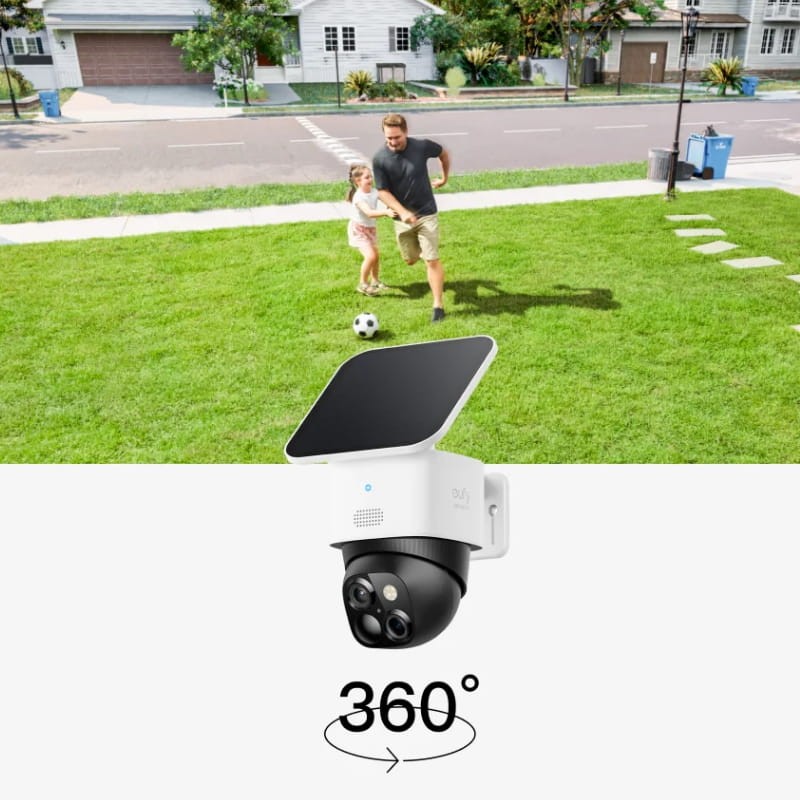 Eufy SoloCam S340 3K Solar WiFi Blanco - Cámara de Seguridad Exterior - Ítem4