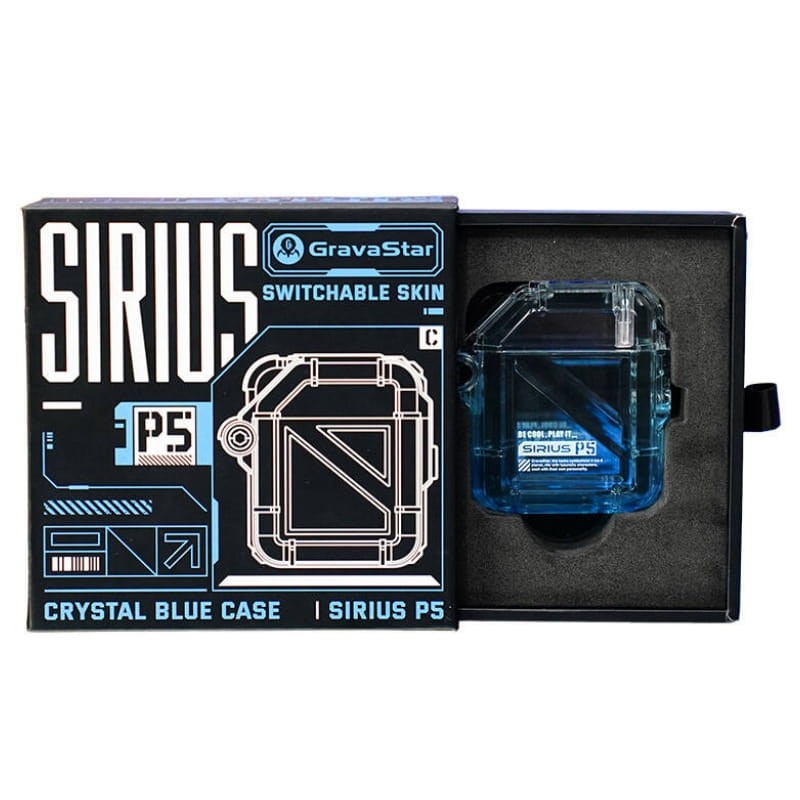 GravaStar Sirius P5 Defense Crystal V2 TWS Bleu - Écouteurs Bluetooth - Ítem2