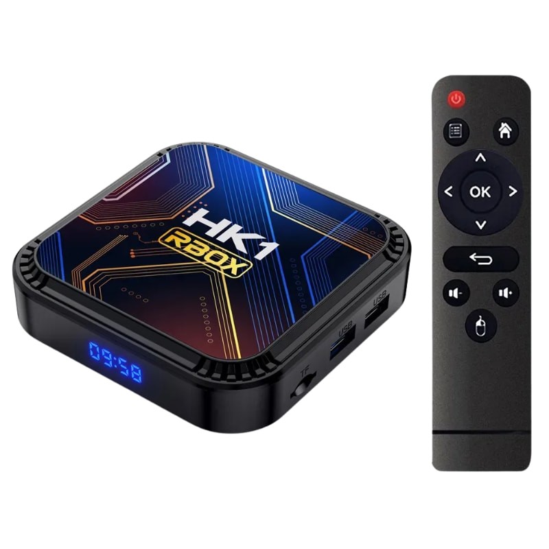 HK1 Rbox K8S RK3528 2GB/16GB Android 13 Negro - Android TV - Ítem