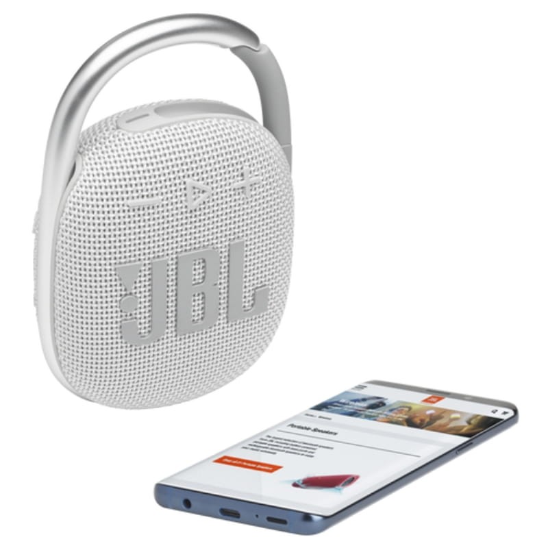 JBL Clip 4 Blanc - Enceinte Bluetooth - Ítem5