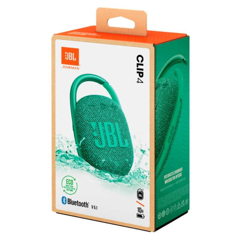 JBL Clip 4 Eco 5W Verde - Altifalante Bluetooth - Item5