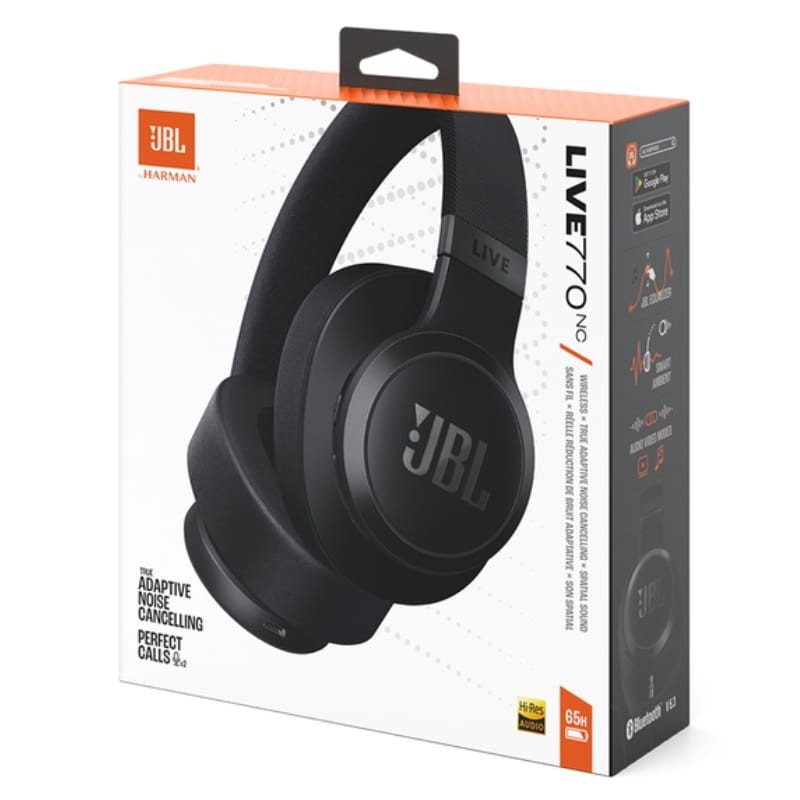 JBL Live 770NC ANC Preto - Auscultadores Bluetooth - Item5