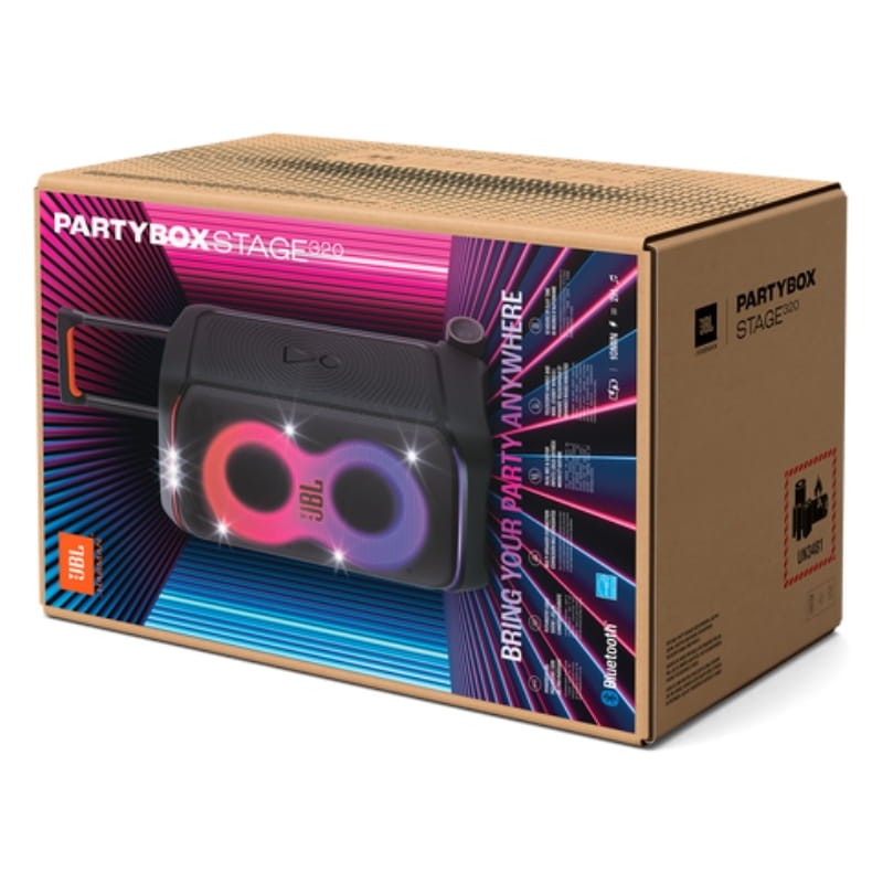 JBL PartyBox Stage 320 240 W Preto - Altifalante portátil para festas - Item7