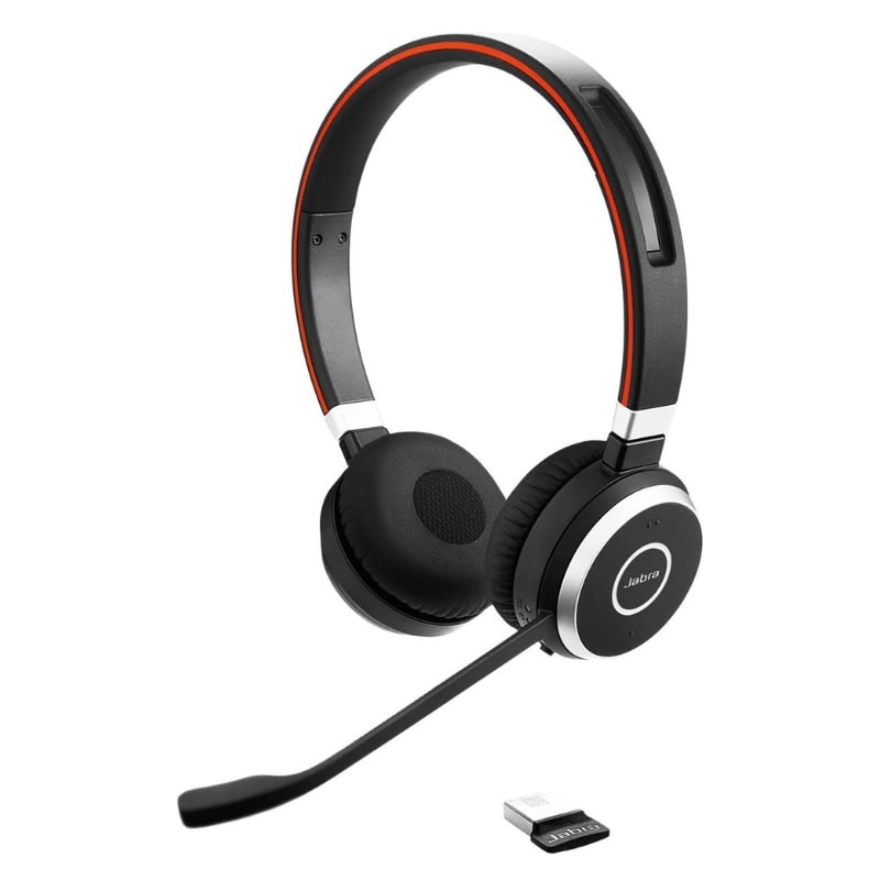 Jabra Evolve 65 SE MS Estéreo Negro - Auriculares Inalámbricos con Micrófono - Ítem